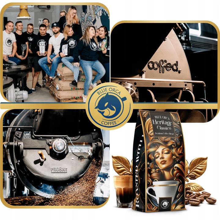 Kawa ziarnista CLASSICO HERITAGE Limited Edition Świeżo Palona