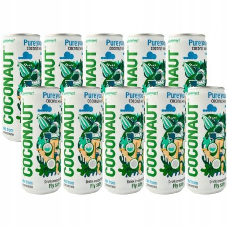 Coconaut Woda kokosowa z młodego kokosa 10 x 320 ml