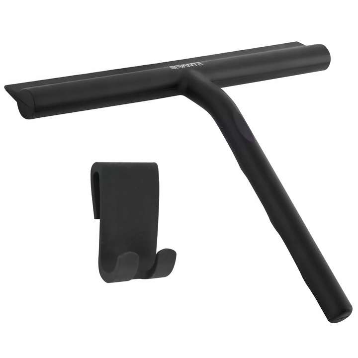 ŚCIĄGACZKA DO WODY PARY SZYB KABIN LUSTER HACZYK CZARNA NA PREZENT SEVANTE