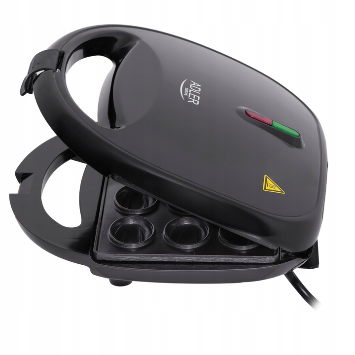 OPIEKACZ DO ORZESZKÓW CIASTEK Forma 12 sztuk 1200W Powłoka