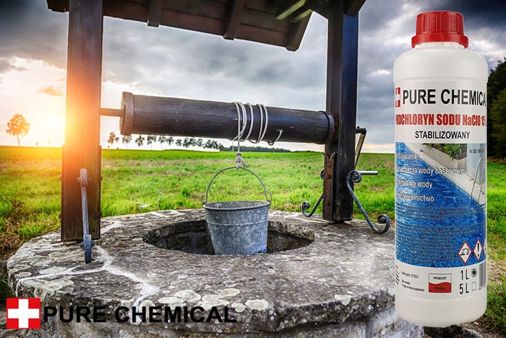 PODCHLORYN SODU 15% CHLOR W PŁYNIE DO BASENU 3L 3x1L