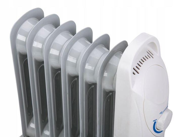 Grzejnik olejowy 7 żeberek Olejak 800W Płynna regulacja temperatury MESKO