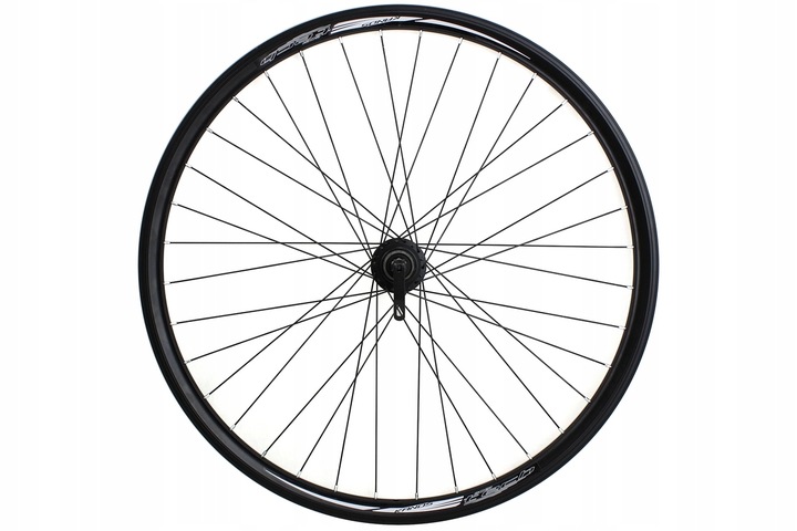 KOŁO ROWEROWE 28 CALI TYLNE KASETA OCZKOWANA TARCZA 6 ŚRUB DYSK CZARNE