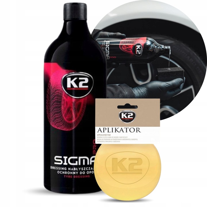 NABŁYSZCZACZ DO OPON K2 SIGMA PRO 1L