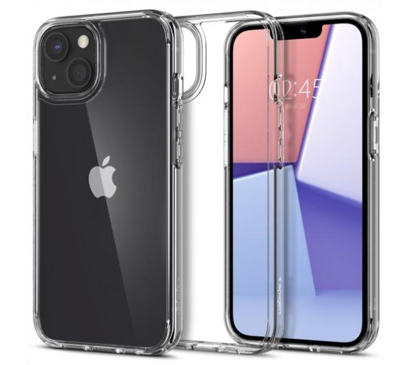 Etui plecki Spigen Ultra Hybrid Przeźroczyste Bezbarwne do Apple iPhone 13