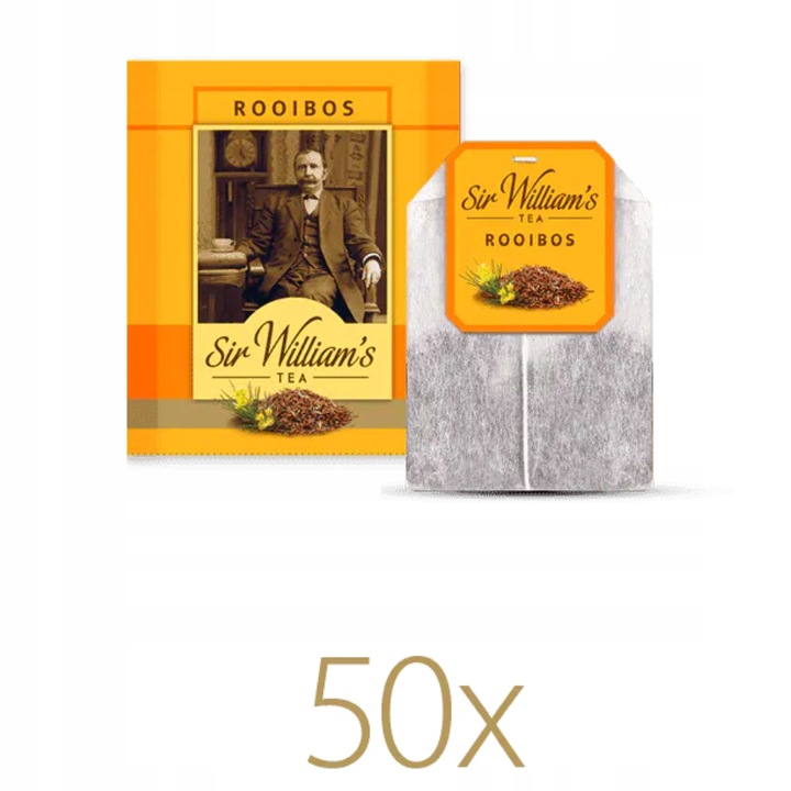 Herbata ziołowa Sir Williams Tea Rooibos 50x2,2g