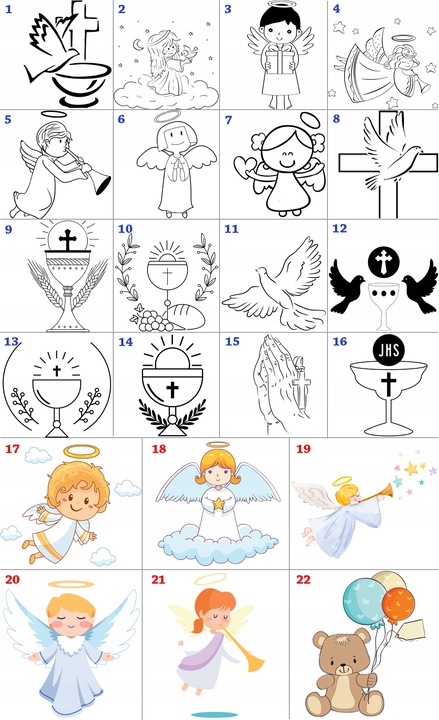 BIBLIA NA KOMUNIĘ DLA DZIECI PREZENT NA CHRZEST PAMIĄTKA Z GRAWEREM