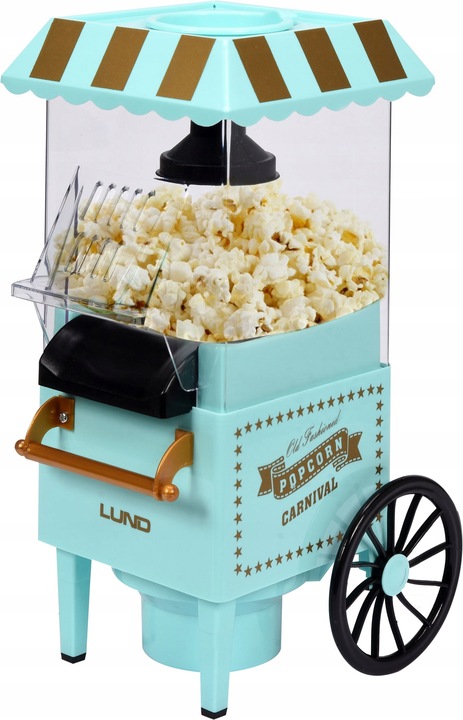 MASZYNKA DO POPCORNU 1200W MASZYNA URZĄDZENIE DO ROBIENIA POPCORNU