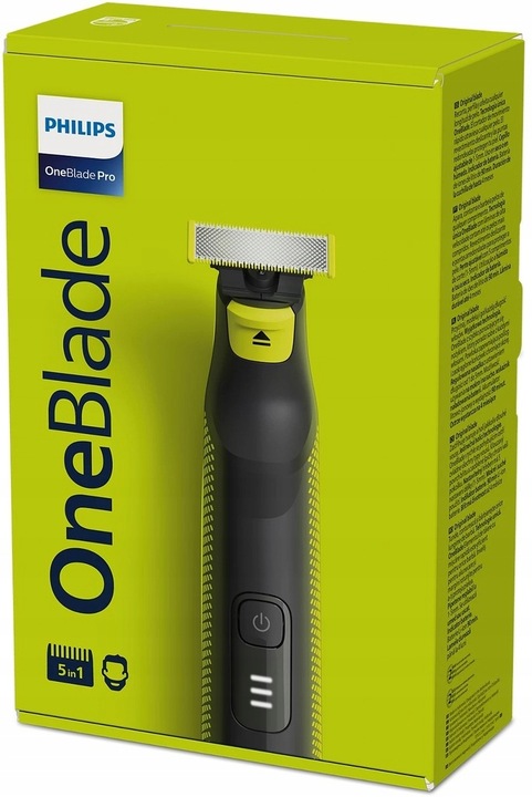 GOLARKA PHILIPS ONEBLADE QP6506/15 DWUSTRONNE OSTRZA WSKAŹNIK BATERII