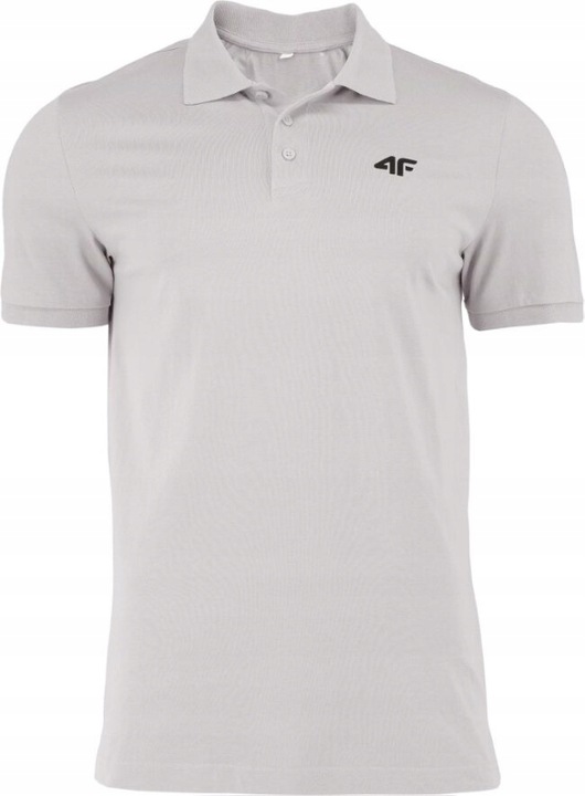 4F KOSZULKA POLO BIAŁA POLÓWKA 100% BAWEŁNA M129 r. XL