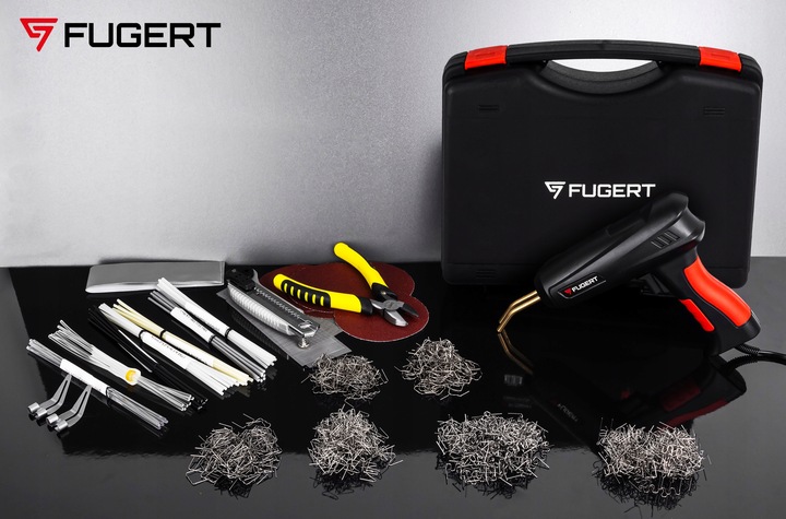 ZGRZEWARKA SPAWARKA DO PLASTIKU ZSZYWARKA 200W + 1200 ZSZYWEK ŻELAZKO