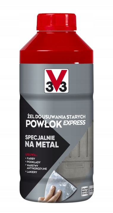 V33 Środek do Usuwania Metal Express 1L