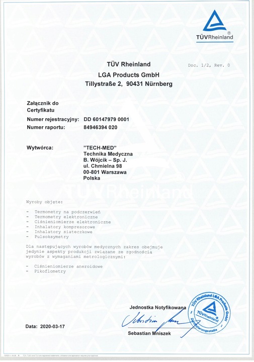 CIŚNIENIOMIERZ NARAMIENNY ARYTMIA PAMIĘĆ 2x99 ZASILACZ USB-C TECH-MED