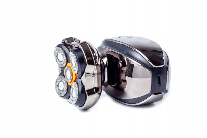 GOLARKA MĘSKA AKUMULATOROWA RIWALL MASZYNKA DO GOLENIA 5D LED USB-C TRYMER