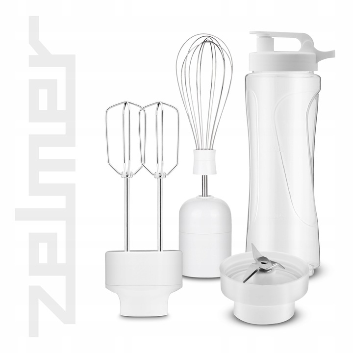 BLENDER RĘCZNY ZELMER KUCHENNY WIELOFUNKCYJNY MIKSER BIDON ROBOT TURBO