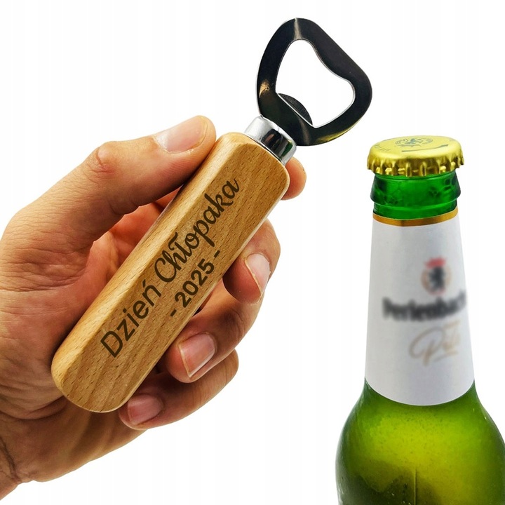 ZESTAW DO PIWA KUFEL + OTWIERACZ PREZENT DZIEŃ CHŁOPAKA dla kolegi z