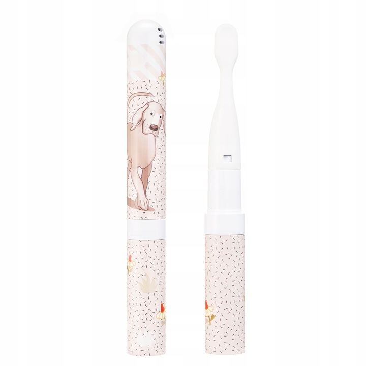 SZCZOTECZKA SONICZNA ELEKTRYCZNA DO ZĘBÓW DZIECI 3+ VITAMMY SMILE PIES+ETUI