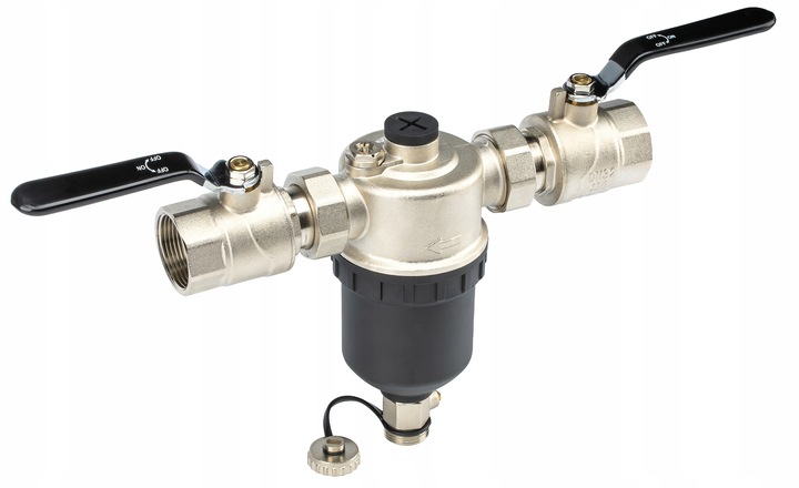 FILTR MAGNETYCZNY SEPARATOR ZANIECZYSZCZEŃ 11/4" DO INSTALACJI CO 5/4" DN32