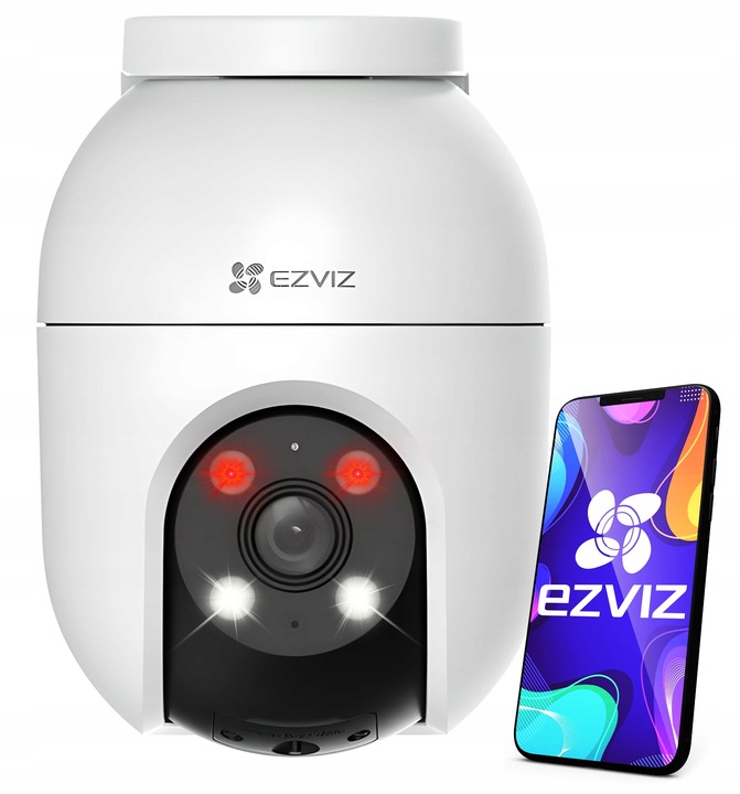 Zestaw do Monitoringu WiFi EZVIZ 2x C8c 2MP 1080p Rejestrator 8 Kanałów