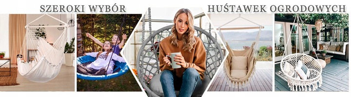 ZESTAW MONTAŻOWY DO HUŚTAWEK HAMAKA MOCNY HAK