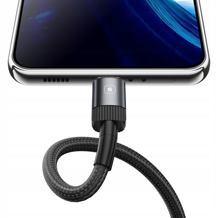 SPACECASE KABEL USB USB-C TYP-C QUICK CHARGE 3.0 200CM SZYBKIE ŁADOWANIE