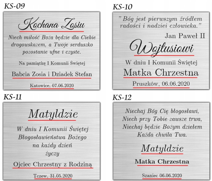 OBRAZEK SREBRNY PREZENT PAMIĄTKA KOMUNII ŚWIĘTEJ