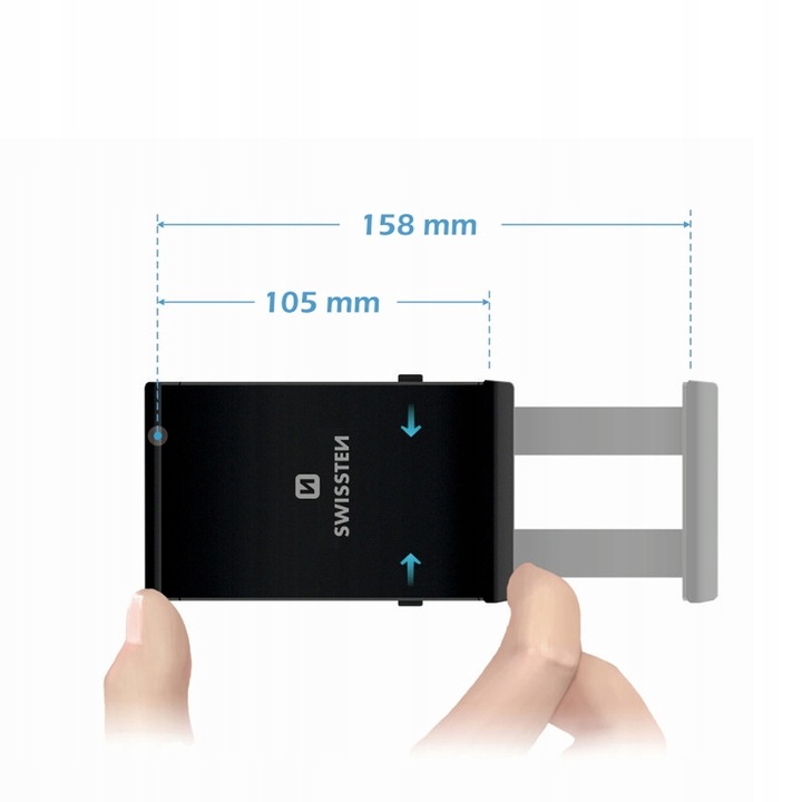 Uchwyt do CD do telefonu tabletu 10" SWISSTEN