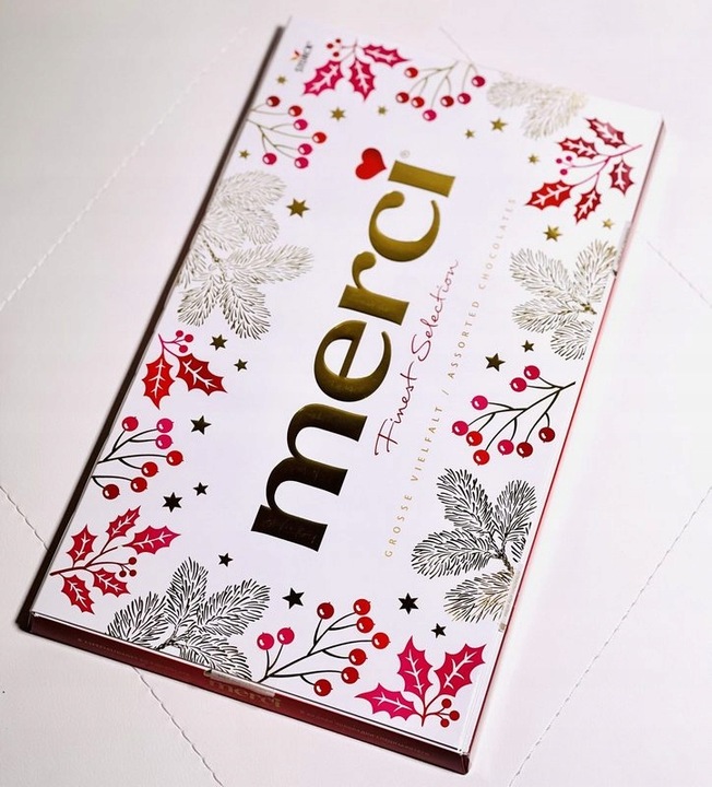 Bombonierka Merci Finest Selection 400 g Praliny data 01.04.2026.