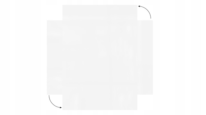 Tablica magnetyczna na lodówkę nakładka suchościeralna biała A3 + GRATIS