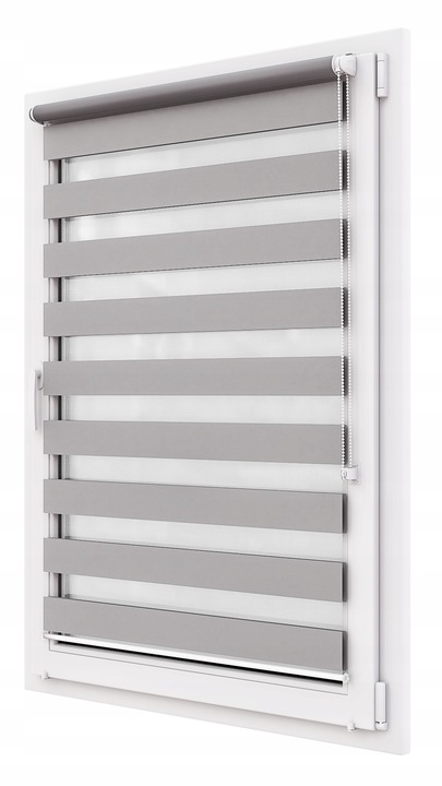 Roleta Dzień Noc na wymiar z napinaczem 57x150 cm