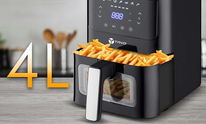 Frytkownica Beztłuszczowa Air Fryer 4L Frytownica Programy Piekarnik