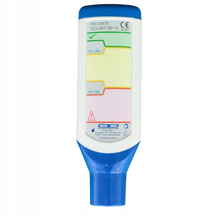 PIKFLOMETR dla dzieci i dorosłych MONITOROWANIE ASTMY TMP-15 TECH-MED