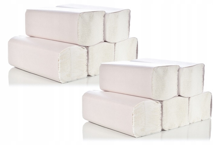 Ręcznik Papierowy ZZ BIAŁY GRUBY CELULOZA 2w A20 M 3000 LISTKÓW