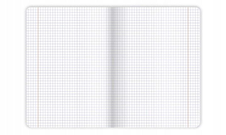 Zeszyt w kratkę Komplet zeszytów XXL OXFORD 4 + 1 kolor gratis A5 60 kartek