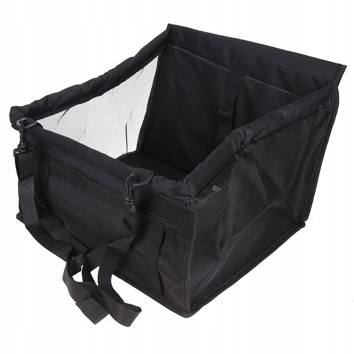 Transporter samochodowy dla psa fotel fotelik dla psa na siedzenie czarny