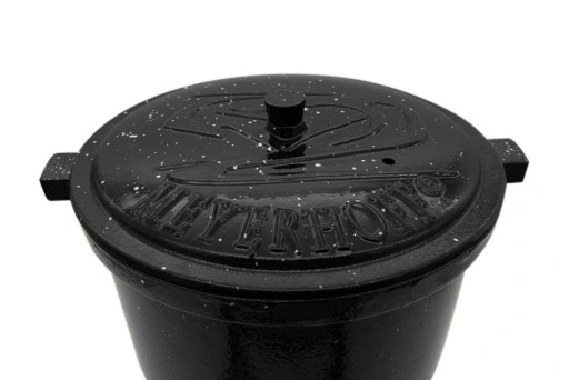 Kociołek żeliwny EMALIOWANY Meyerhoff MARMUREK 10l