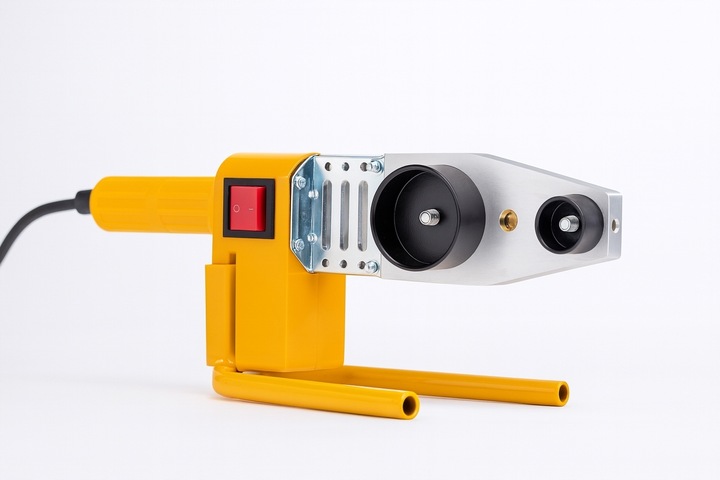 MOCNA ZGRZEWARKA POLIFUZYJNA DO ZGRZEWANIA RUR PP PCV DUŻY ZESTAW 6