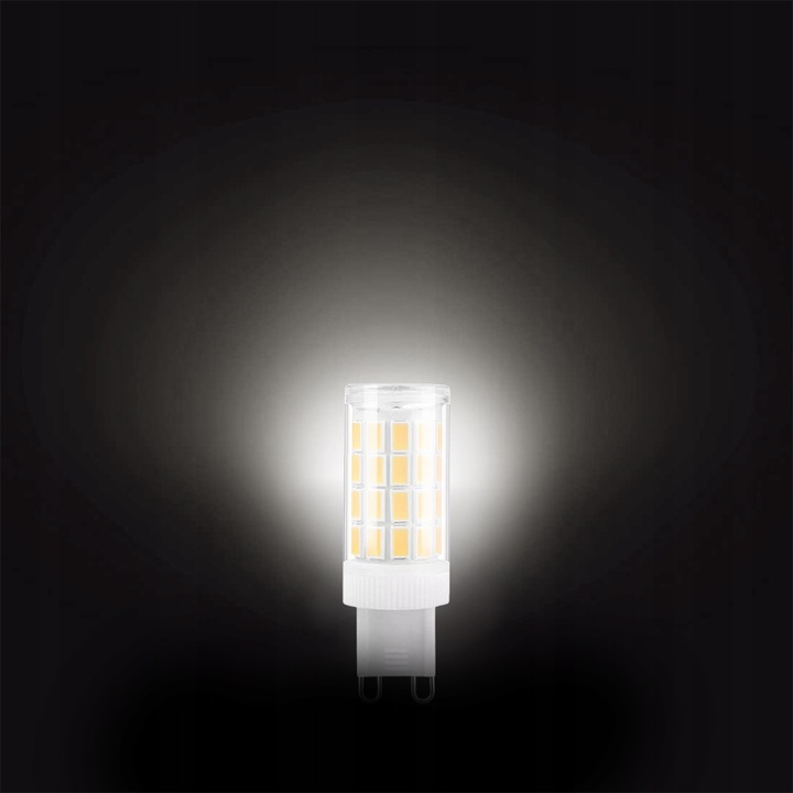 Żarówka LED G9 7W = 60W 665lm Biała Neutralna 4000K Energooszczędna