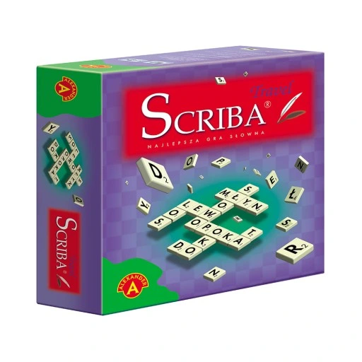 GRA SCRIBA TRAVEL Najlepsza gra słowna scrable