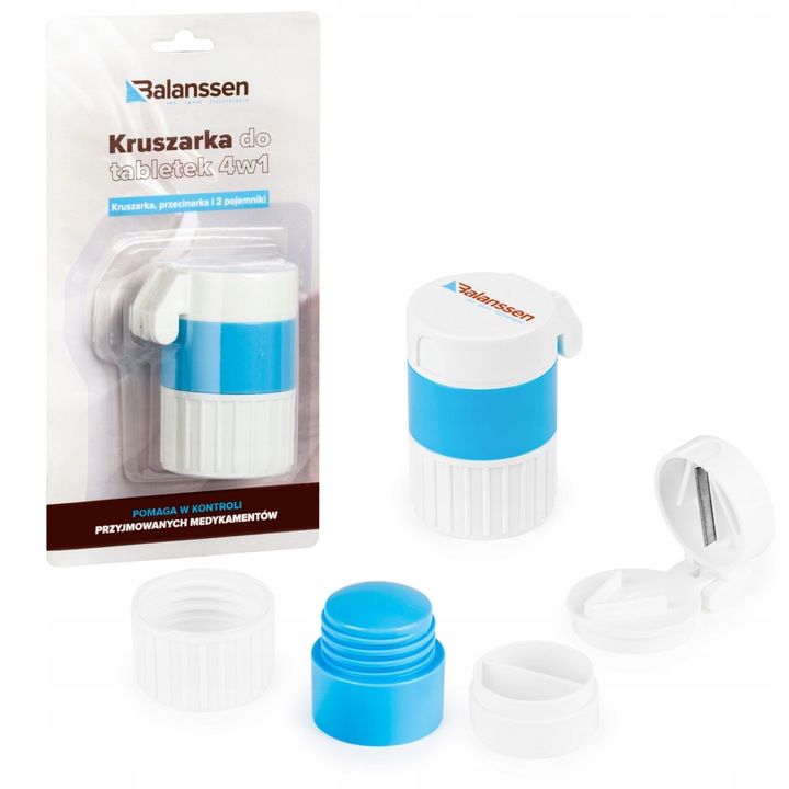 Kruszarka przecinarka gilotyna do tabletek leków