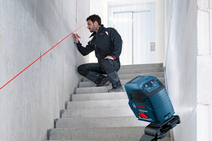 Laser krzyżowy BOSCH GLL 2-10 0601063L00 Czerwony