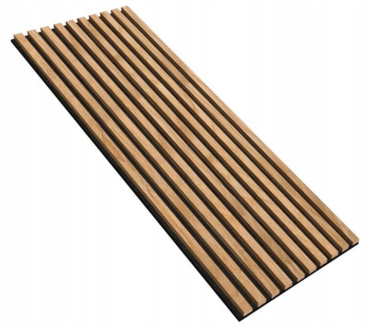 Lamele ścienne na FILCU 55 x 275 cm 3D dąb naturalny, wotan różne kolory