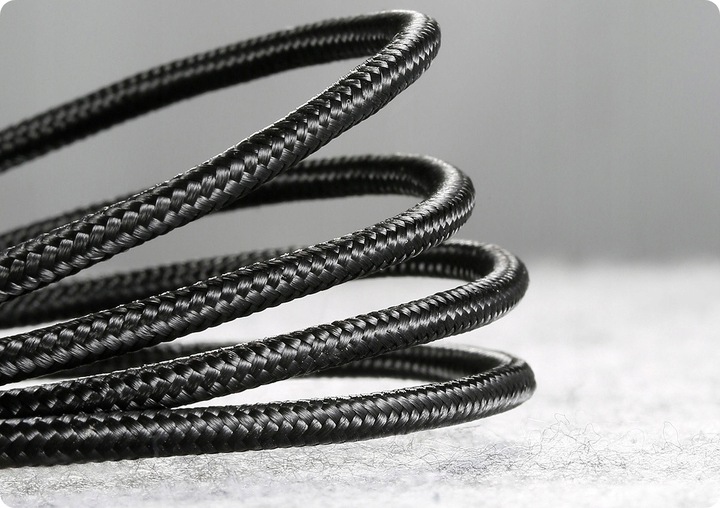 BASEUS MOCNY KABEL USB USB-C TYP-C PRZEWÓD OPLOT QUICK CHARGE 3.0 2A 3M