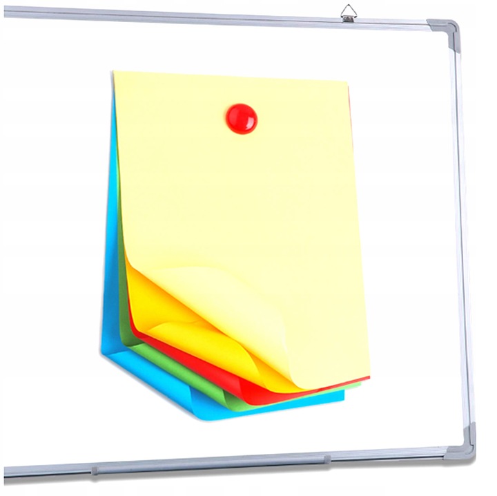 Magnesy na lodówkę do tablic okrągłe mix kolorów 30 mm 40 sztuk