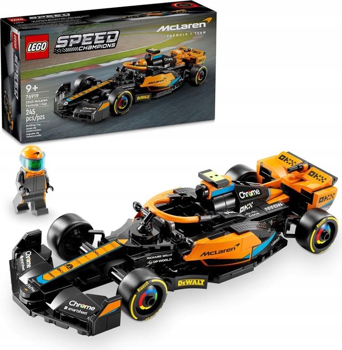 KLOCKI LEGO SPEED CHAMPIONS 76919 MCLAREN FORMULA 1 WERSJA 2023 + TORBA