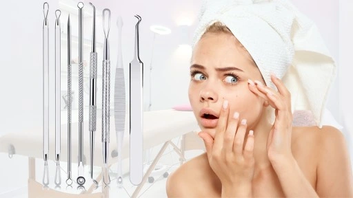 LYZECZKI ŁYŻECZKI UNY DO USUWANIA WĄGRÓW ZASKÓRNIKÓW WĄGRY USUWANIE 8 SZT