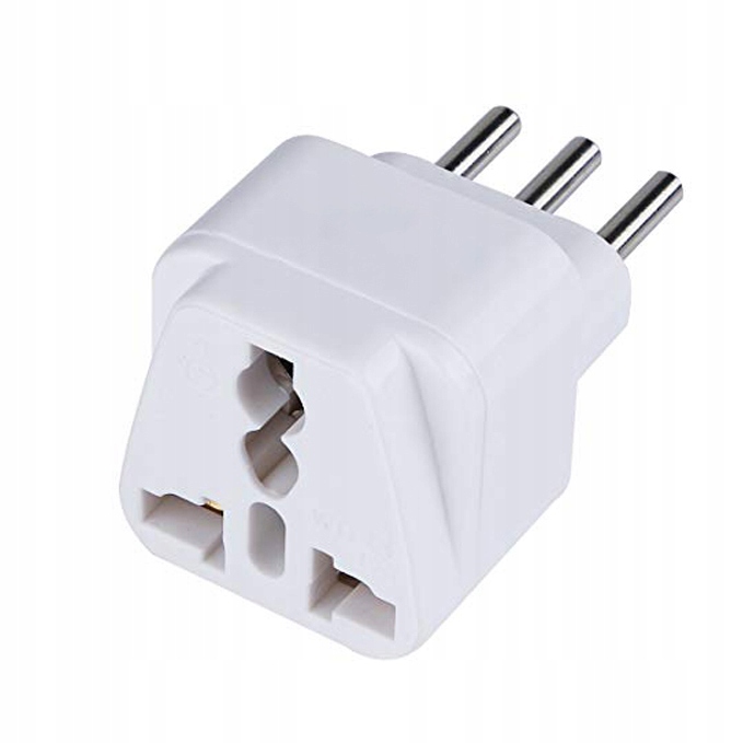 ADAPTER EU do TYP L WŁOCHY WTYCZKA WŁOSKA ITALIA