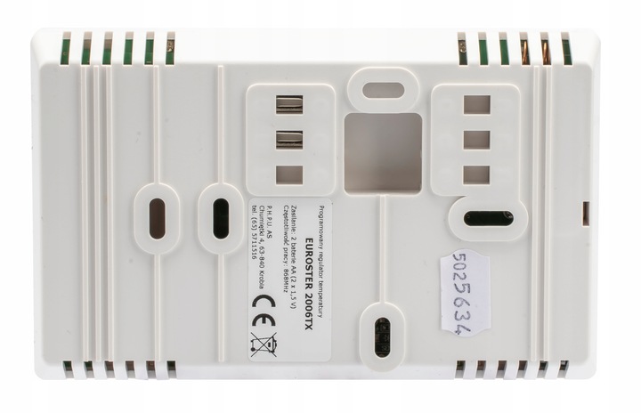 STEROWNIK REGULATOR TEMPERATURY BEZPRZEWODOWY TERMOSTAT TYGODNIOWY 2006TXRX