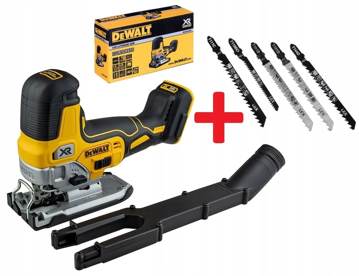 Wyrzynarka akumulatorowa DeWalt DCS335N na baterie 18V Li-ion mocna