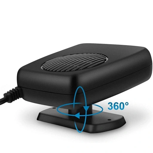 WENTYLATOR SAMOCHODOWY 12V PRZENOŚNY PODGRZEWACZ SAMOCHODOWY NA SZYBE 200W